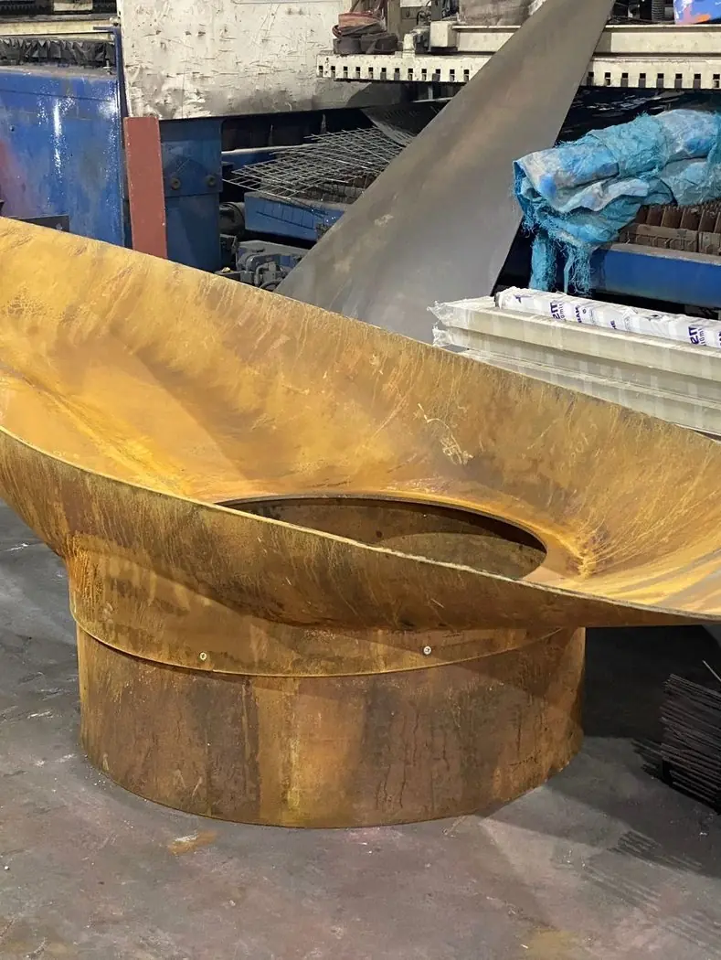 Fire Bowl — Weathered Steel Works (3 of 4)