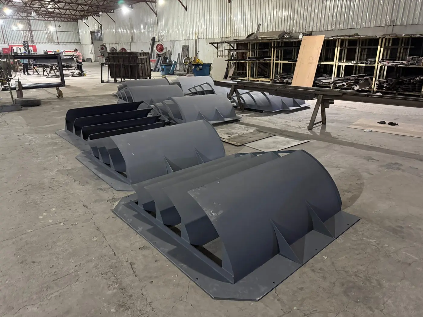 Air Deflectors — Steel Works (2 of 6)