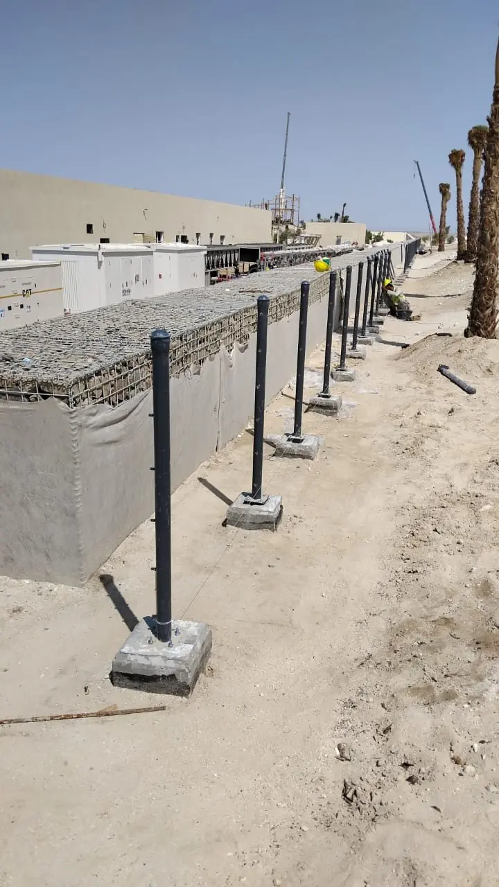 Cable Barrier — Steel Works (4 of 6)