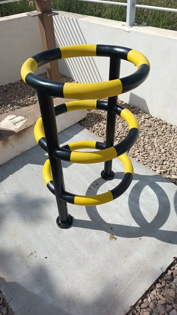 Column Guards — Steel Works (2 of 3)