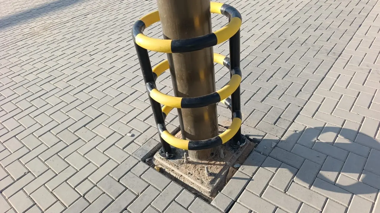Column Guards — Steel Works (3 of 3)