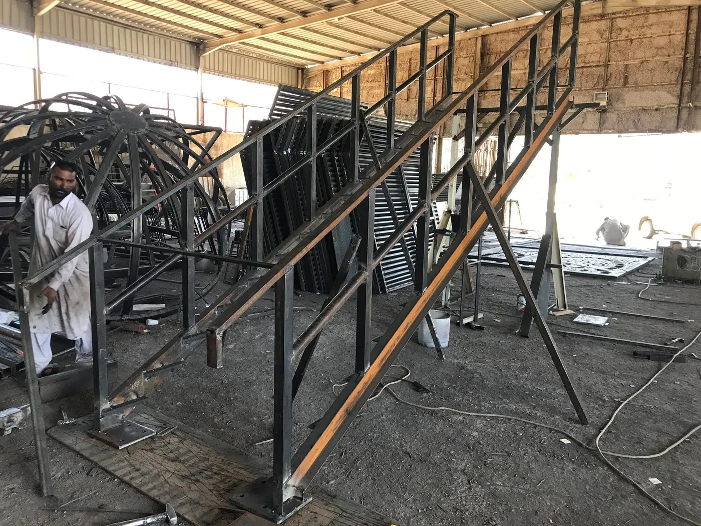 Ladders & Stairs — Steel Works (10 of 12)