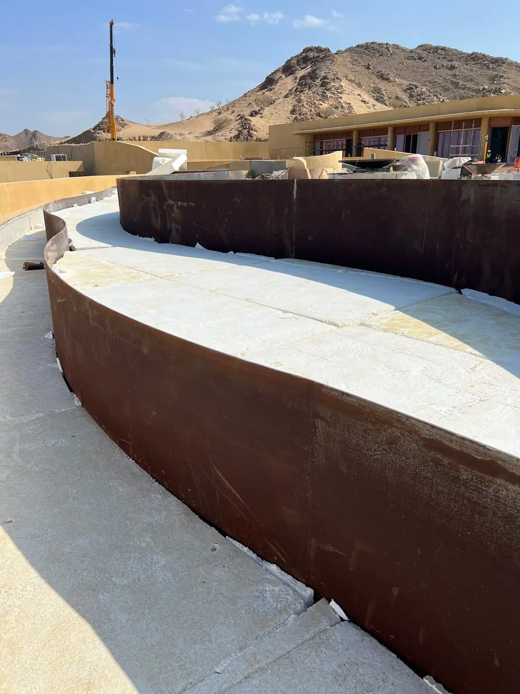 Cor-Ten Screen Walls — Weathered Steel Works (6 of 10)